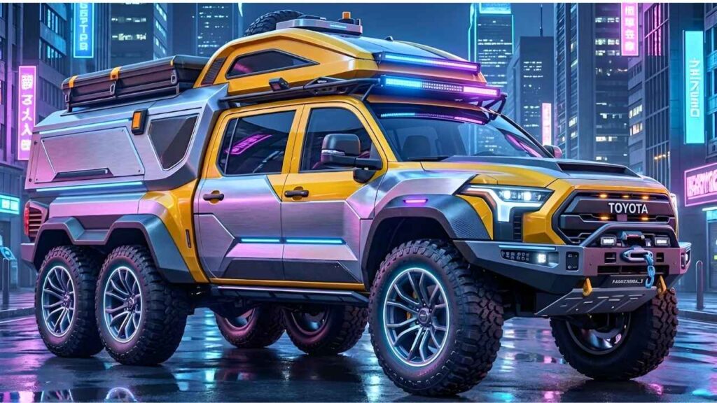 2026 Toyota 6×6 Camper Motorhome: Luxury Off-Road Travel, Twin-Turbo V6, Smart Tech, Armored Build & Adventure-Ready Comfort